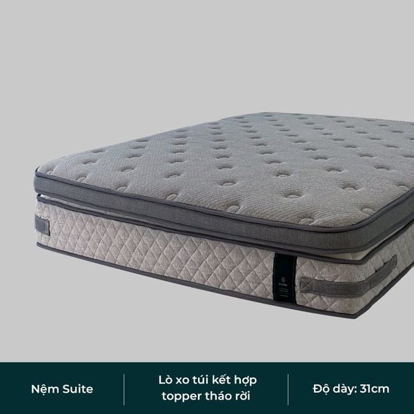  Nệm Lò Xo Cao Cấp Suite - 고급 스위트 스프링 매트리스 
