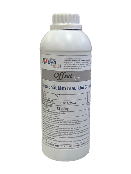  Hoá chất làm mau khô Co (coban) 