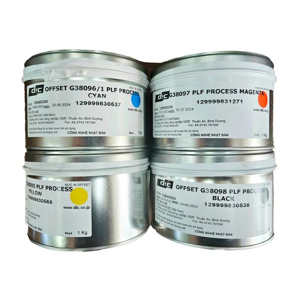  Mực in offset tự khô DIC 