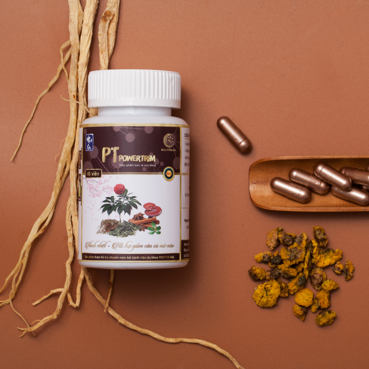  Viên giảm cân đốt mỡ Phạm Gia Gold3+ (45 viên) 