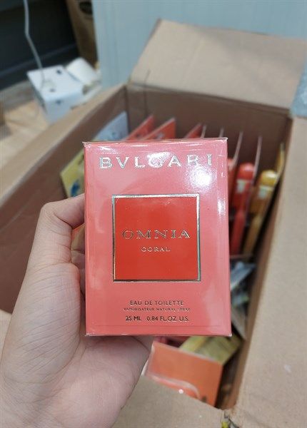  1. Nước hoa BVLGARI Omnia Coral EDT 25ml 