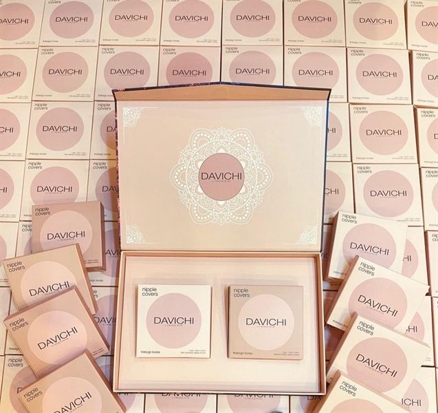 MIẾNG DÁN NGỰC NHIỆT TỰ THÂN DAVICHI SELF-ADHESIVE NIPPLE COVERS HÀN Q ...