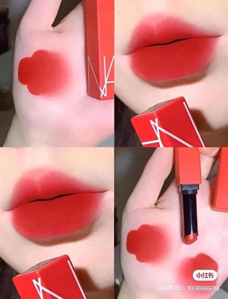  Son Nars Powermatte Lipstick 131 Notorious Màu Đỏ Cam 