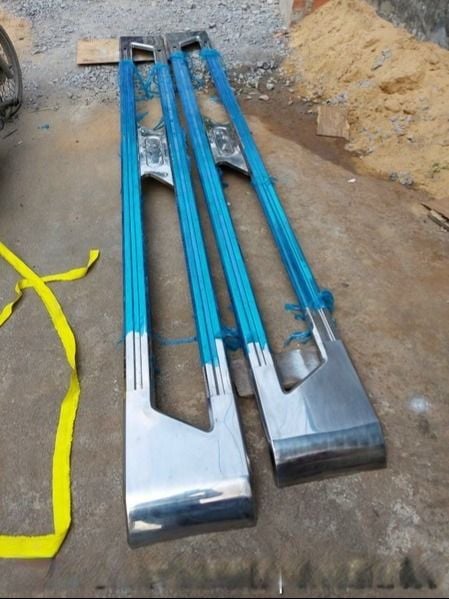 Cản hông xe tải loại tấm dập