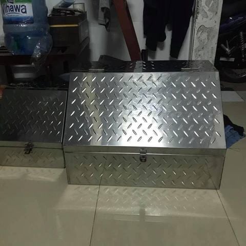  Thùng đồ nghề dập inox lá me đủ kích thước 
