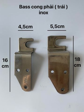  Pát cong lớn dày Sắt ( Trái + Phải) 