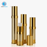  Lọ mỹ phẩm nhựa cao cấp dạng nhấn màu vàng dung tích (15ml-50ml-150ml) 