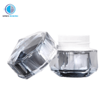  Hũ mỹ phẩm nhựa hình dạng kim cương cao cấp 30g 