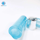  Bộ đựng mỹ phẩm nhựa xanh ngọc nắp tráng bạc 