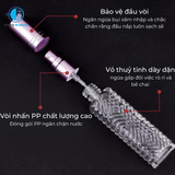  Chai Chiết Nước Hoa Thủy Tinh Hoa Văn 4D 10ml 