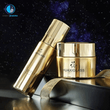  Bộ đựng mỹ phẩm nhựa màu gold và silver 