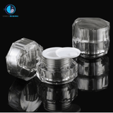  Hũ mỹ phẩm nhựa hình dạng kim cương cao cấp 30g 