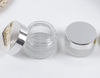 Hũ chiết mỹ phẩm thủy tinh nắp nhôm đáy caro 30g