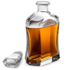 Chai rượu thủy tinh whiskey 500ml đến 1000ml
