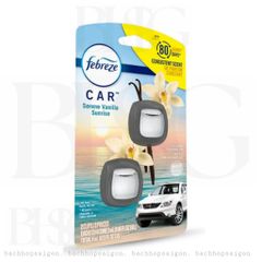 Tinh dầu Thơm xe Febreze Car Serene Vanille Sunrise 2x2ml