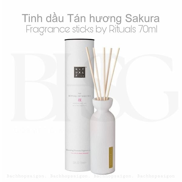 Tinh dầu tán hương The Rituals of  Sakura Fragrance Sticks 70ml