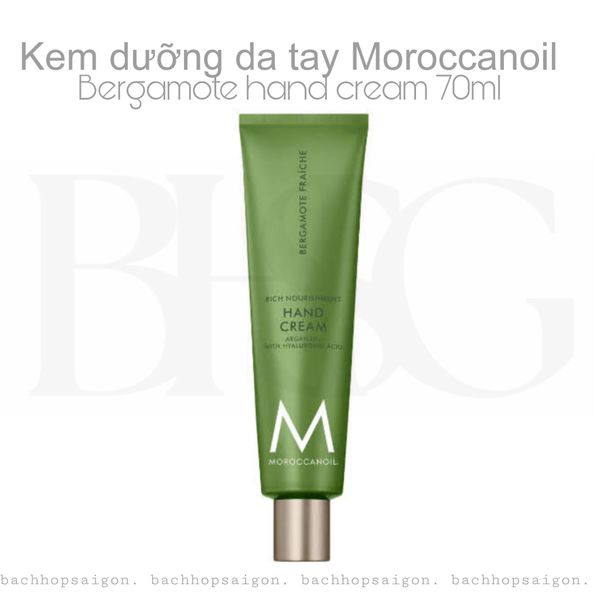 Kem dưỡng da tay Moroccanoil Hand Cream Bergamote Fraiche 70 ml