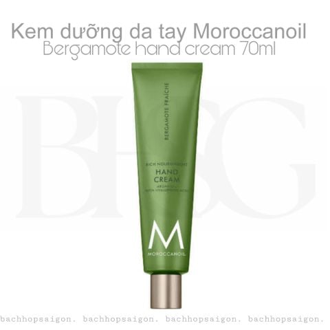 Kem dưỡng da tay Moroccanoil Hand Cream Bergamote Fraiche 70 ml
