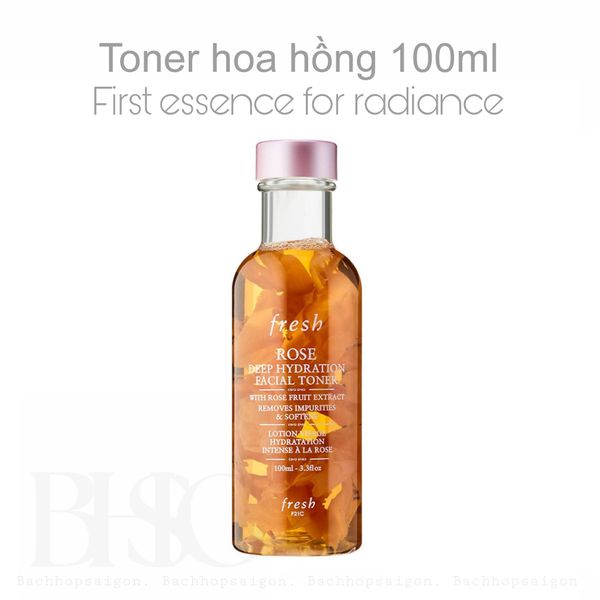 Nước hoa hồng cân bằng da, dưỡng ẩm Rose Toner fresh 100ml