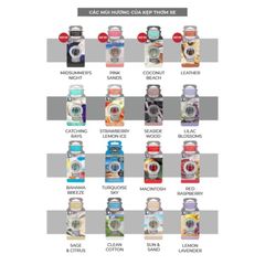 Kẹp thơm xe Táo Trà Xanh Macintosh Yankee Candle