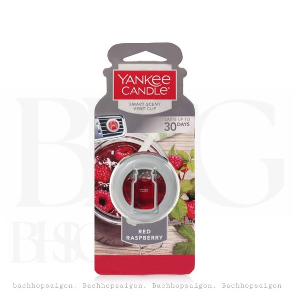 Kẹp cửa gió thơm xe hương Mâm Xôi Red Raspberry Yankee Candle
