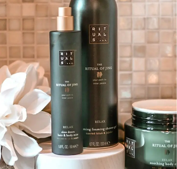 Xịt thơm tóc & cơ thể The Rituals hair and body mist Jing Relax 50ml