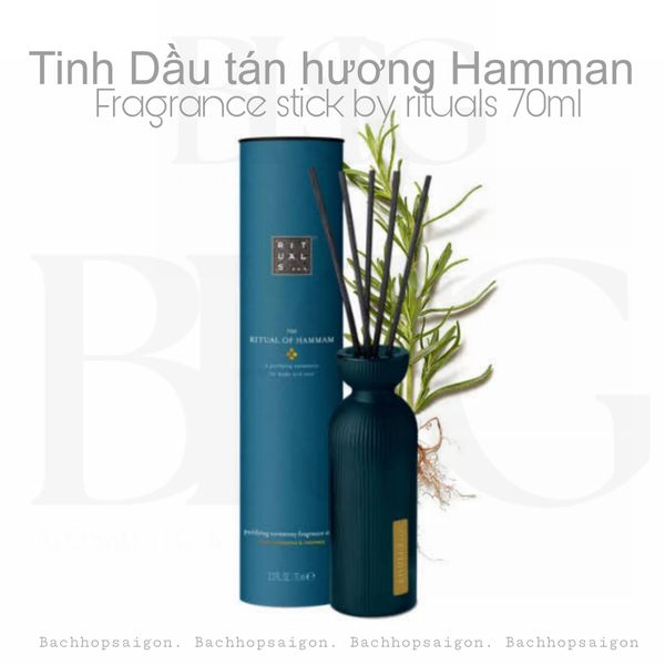 Tinh dầu tán hương The Rituals of Hammam Fragrance Sticks 70ml