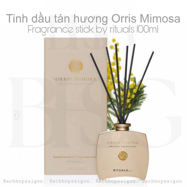 Tinh dầu tán hương Orris Mimosa The Ritual Private Collection Fragrance Sticks