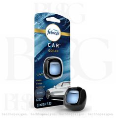 Tinh dầu Thơm xe Febreze car Ocean 2x2ml