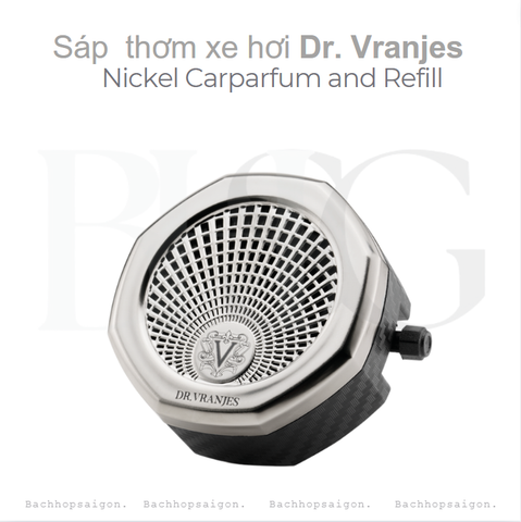 Sáp thơm xe hơi Dr.Vranjes Nickel Fiber Carparfum and Refill