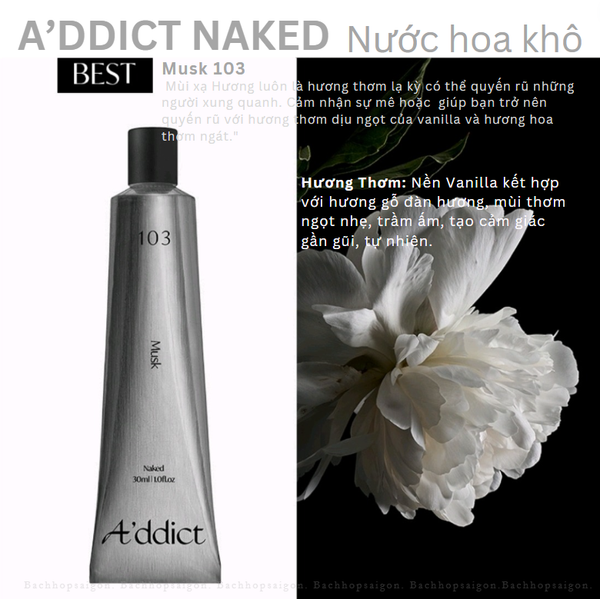 Nước hoa khô Addict 103 solid perfume MUSK