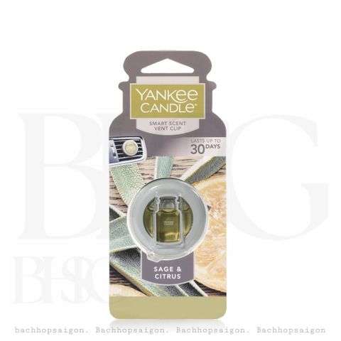 Kẹp cửa gió thơm xe hương Thảo Dược Sage & Citrus Yankee Candle