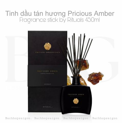 Tinh dầu tán hương Preciouse Amber The Ritual Private Collection Fragrance Sticks
