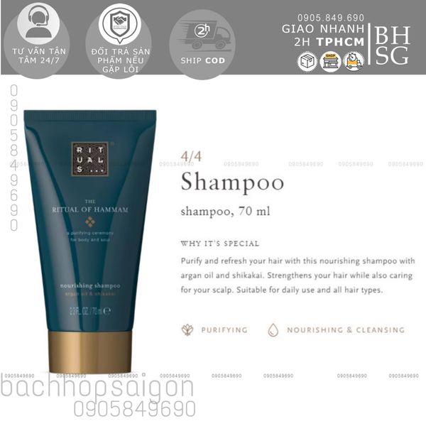 Gift set -  The Rituals of Hamman bộ quà tặng tắm dưỡng ẩm