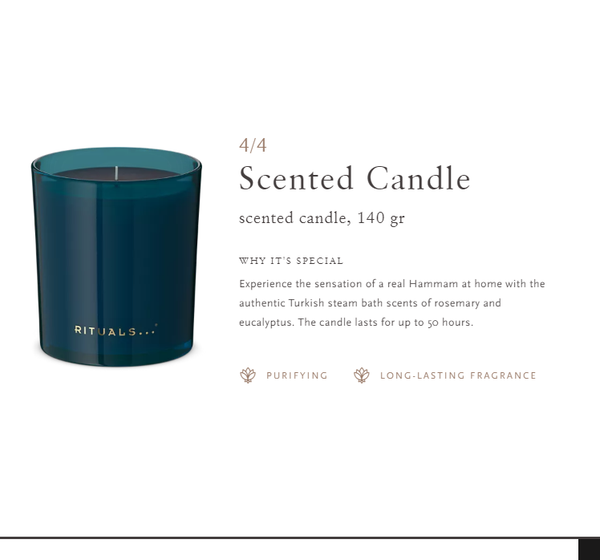 Gift set - bộ quà tặng chăm sóc da The Rituals of hamman