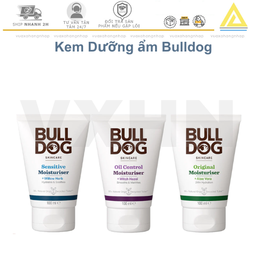 DƯỠNG ẨM BULLDOG DA THƯỜNG - BULLDOG ORIGINAL MOISTURISER - 100ML