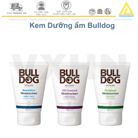 DƯỠNG ẨM BULLDOG DA THƯỜNG - BULLDOG ORIGINAL MOISTURISER - 100ML