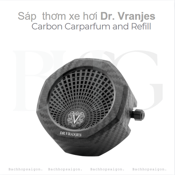 Sáp thơm xe hơi Dr.Vranjes Carbon Fiber Carparfum and Refill