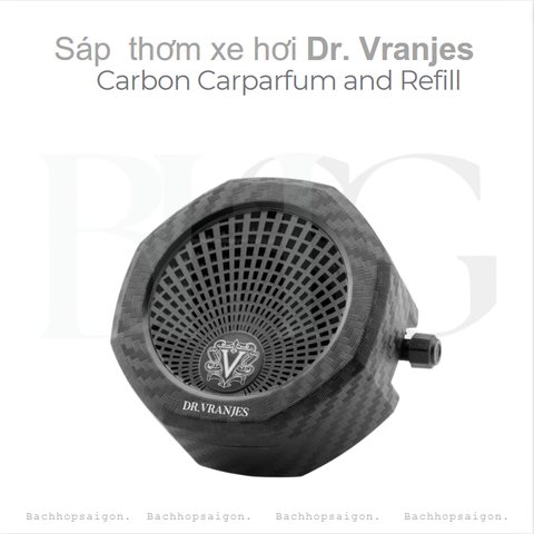 Sáp thơm xe hơi Dr.Vranjes Carbon Fiber Carparfum and Refill