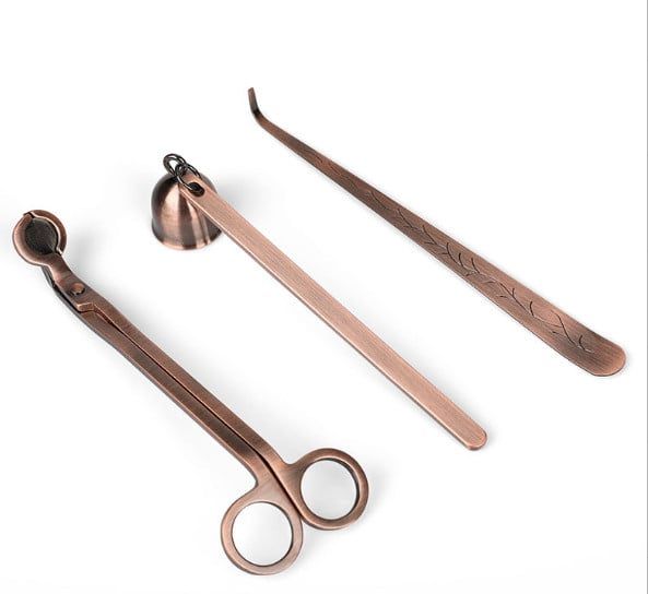 Bộ kéo cắt bấc chăm sóc nến thơm