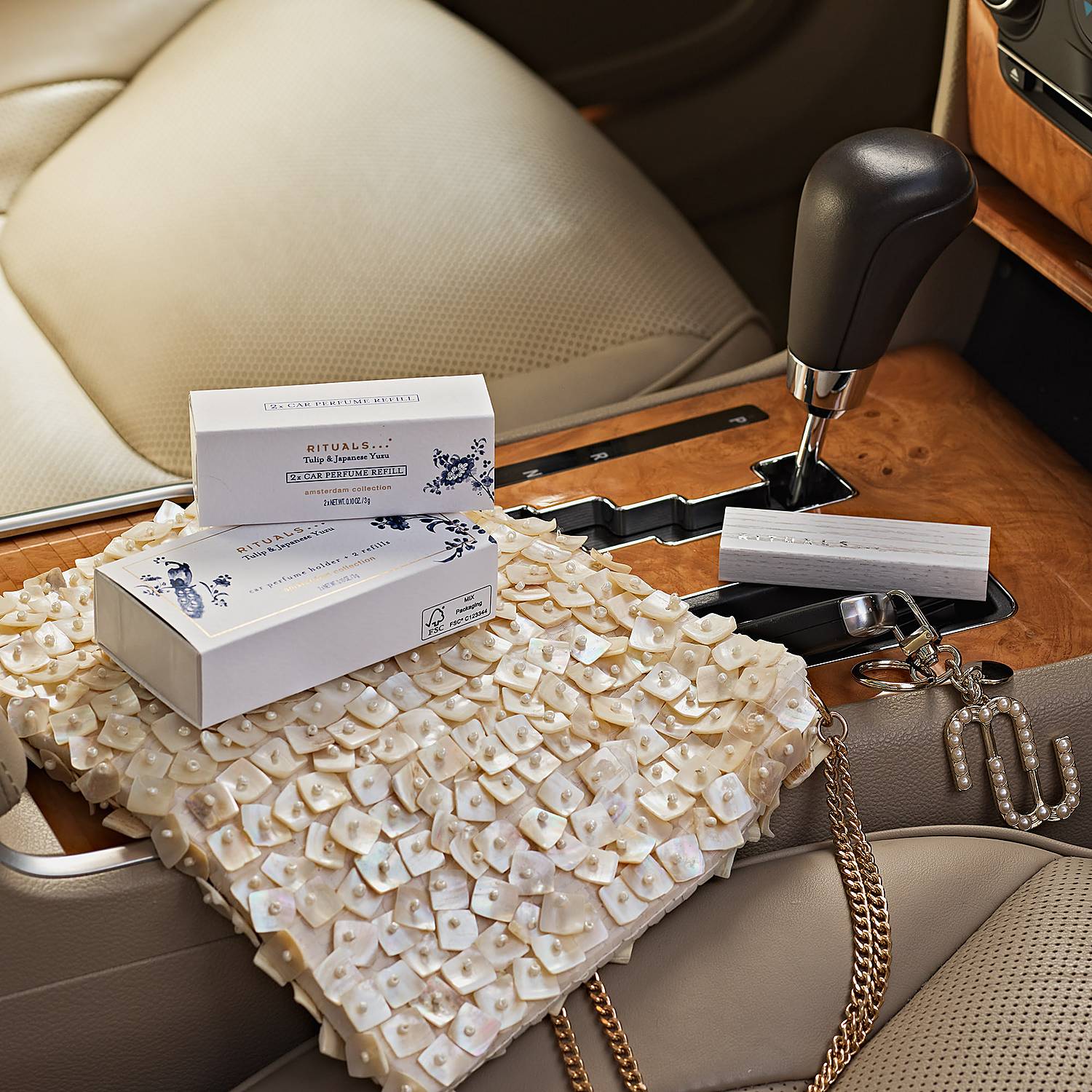 Refill - Sáp thơm ô tô The Rituals of Tulip Amsterdam Private collection