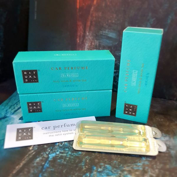 Refill Sáp thơm ô tô The Rituals of Holy Lotus Karma car perfume