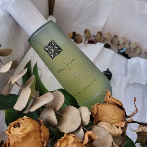 Dầu khô dưỡng da và tóc The Rituals of Jing Dry oil body& hair 100ml