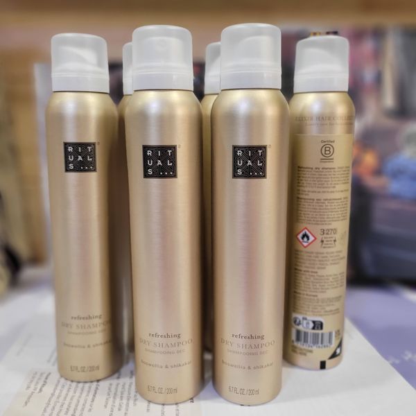 Dầu gội khô  ELIXIR HAIR COLLECTION Dry Shampoo 200ml