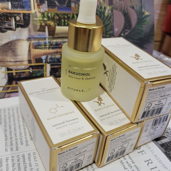 Bakuchiol Serum Huyết thanh làm đều màu da Rituals of Namaste  Natural Booster 20ml