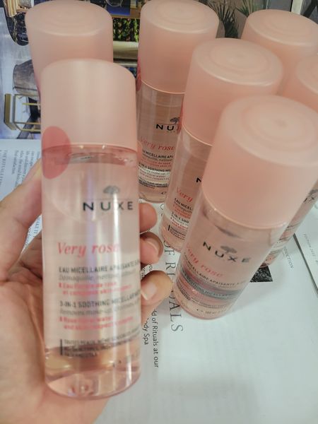 Nước tẩy trang hoa hồng Nuxe Very Rose 3 in 1 Soothing Micellar apaisante Water 50ml