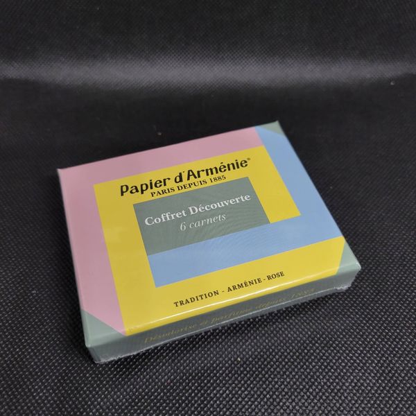 Set Giấy Thơm PAPIER D'ARMÉNIE The 3 scents in the same box 6pcs