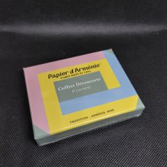 Set Giấy Thơm PAPIER D'ARMÉNIE The 3 scents in the same box 6pcs