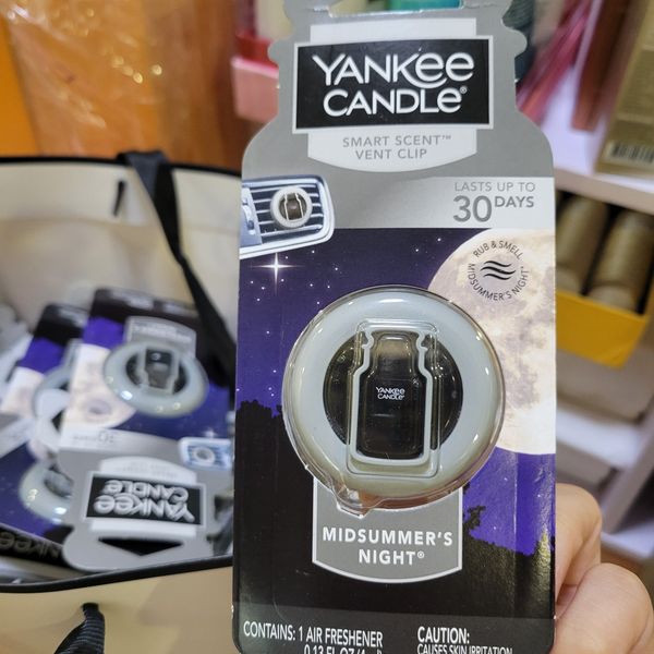 Kẹp cửa gió thơm xe Đêm hè Midsummer Night  Yankee Candle