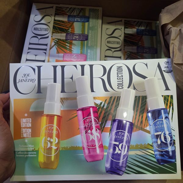 Xịt thơm Sol de Janeiro Perfume Hair & body Fragrance mist Set 4